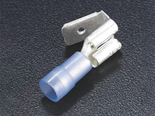 雙壓接式尼龍肩背形公/母預(yù)絕緣接頭